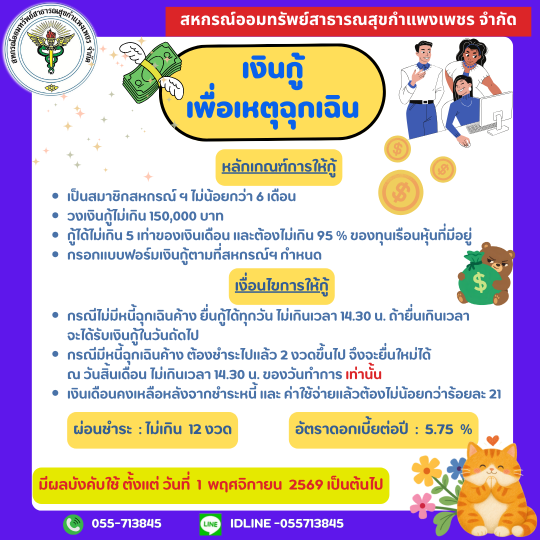 เงินกู้เพื่อเหตุฉุกเฉิน